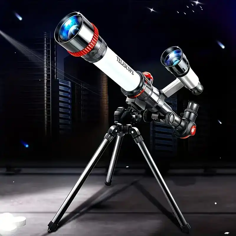 Children's high-definition telescope, powerful monocular portable high-definition lunar space planet observation telescope - astronomical toy perfect gift for adults and children