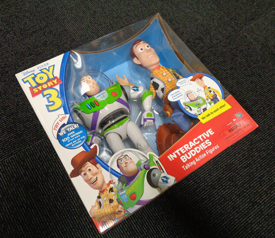 Buzz Lightyear Toy Story 12" Thinkway Green Talking Action Figure