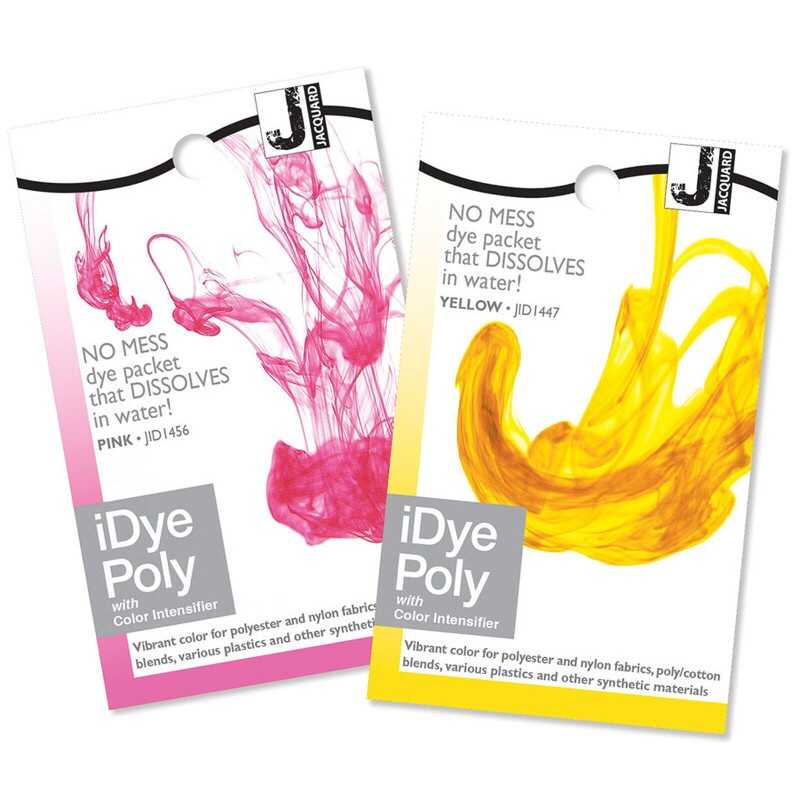Jacquard iDye Poly Synthetic Fabric Dye 16 Colors